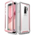 thumbnail image 1 of Samsung Galaxy S9 Plus case, i-Blason Ares Full-body Rugged Clear Bumper Case Without Built-in Screen Protector Pink, 1 of 6