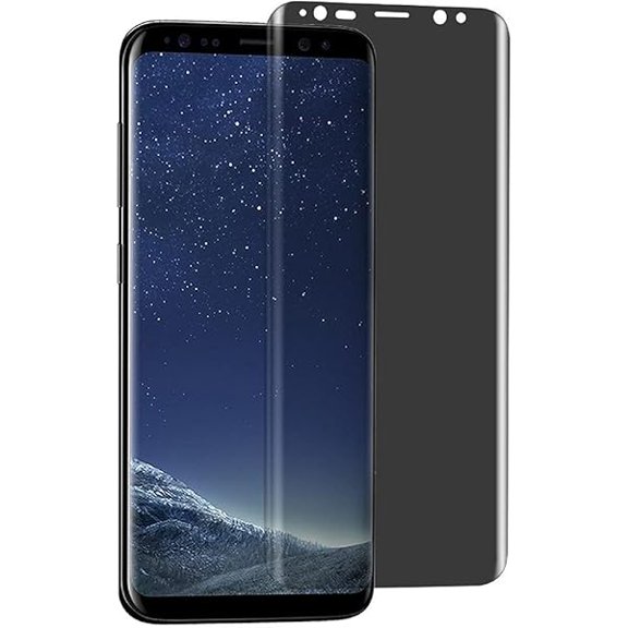 for Samsung Galaxy S9 Privacy Screen Protector - [2 Pack] 3D Privacy Anti Spy Screen Protector Anti-Scratch Protective Film for Samsung Galaxy S9 SM-G960 G960U G960F G960W