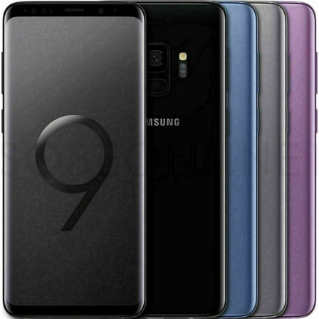 Pre-Owned Samsung Galaxy S9 SM-G960U1 64GB Blue (US Model) - Factory Unlocked Cell Phone (Good)