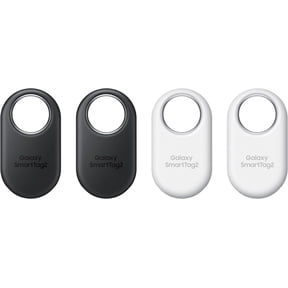 Samsung Galaxy SmartTag2 - Anti-loss Bluetooth tag for cellular phone - black, white (pack of 4)