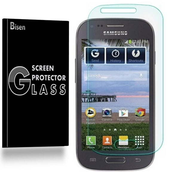 Samsung Galaxy Stardust [3-Pack BISEN] Screen Protector Tempered Glass, 9H Hardness, Anti-Scratch, Anti-Shock, Bubble Free, Shatterproof