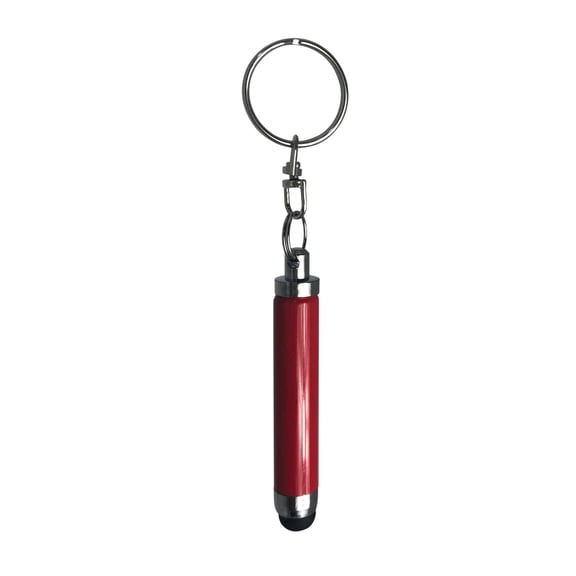 Samsung Galaxy Stylus Pen, BoxWave [Bullet Capacitive Stylus] Mini Stylus Pen with Keyring Loop for Samsung Galaxy - Ruby