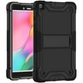 thumbnail image 1 of Samsung Galaxy Tab A 10.1 Tablet Case, T510/T515(2019) Tablet Case, Kickstand, Solid Impact Protective Multiple Layers New (DFA) for Samsung Galaxy Tab A 10.1 Tablet Case Black, 1 of 2