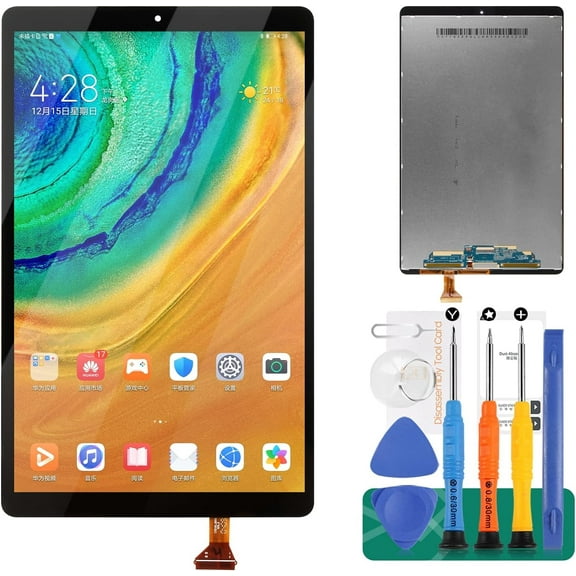 for Samsung Galaxy Tab 2019 Screen Replacement T510 LCD Screen Replacement 10 Inch LCD Display SM-T515 Touch Digitizer Compatible with Model SM-T510 Assembly Repair Parts Kits(Black)