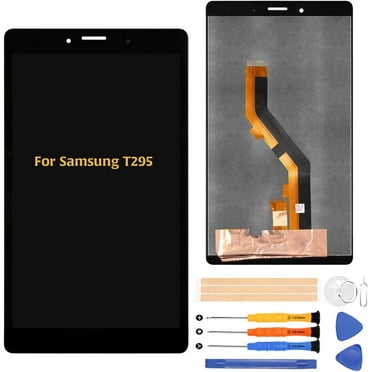 for Samsung Galaxy Tab A 8.0 2019 T295 4G LTE SM-T295 (Not for T290) LCD Display Touch Screen Assembly Replacement Parts, Front Panel & LCD Screen Repair,with Free Tool Set (White)