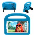 thumbnail image 1 of Samsung Galaxy Tab 8.0 inch Kids Case, Dteck EVA Foam Shockproof Drop Proof Handle Kickstand Protective Cover For Samsung Galaxy Tab 4 / Tab E / Tab A 8.0" Tablet, Blue, 1 of 7