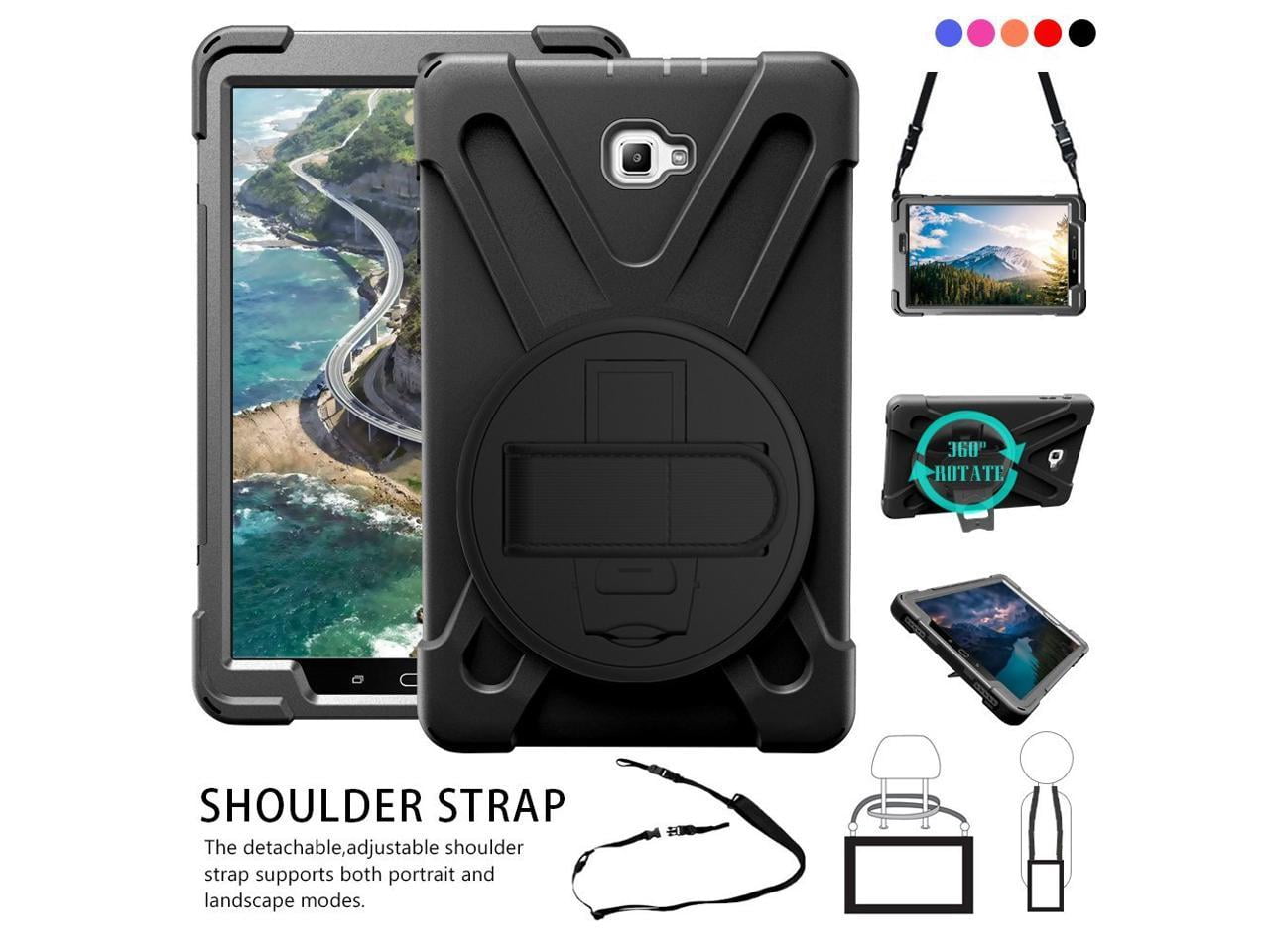 Sm T580 Samsung Tab A Case Amazon Heavy Duty Strap Samsung Galaxy