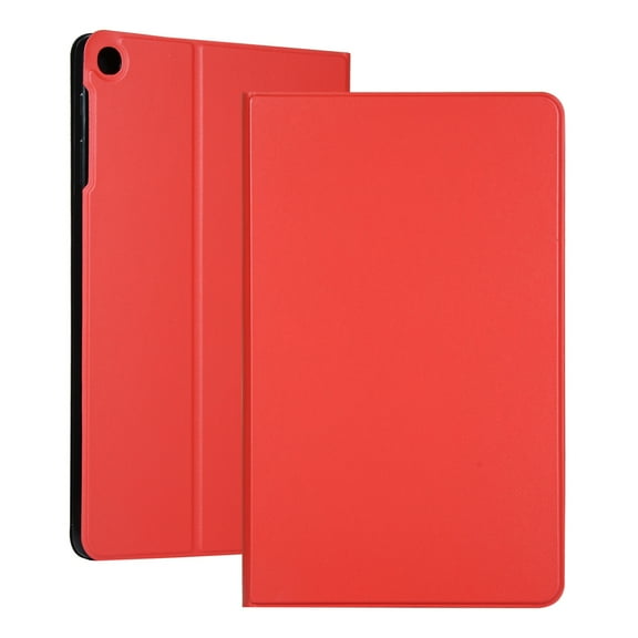 Samsung Galaxy Tab A 10.1 inch 2019 release Case, Dteck Lightweight Slim PU Leather Flip Folio Case Multi- Viewing Angles Soft TPU Back Cover For Galaxy Tab A SM-T510 / SM-T515,Red