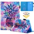 thumbnail image 1 of Samsung Galaxy Tab A 7.0 inch 2016 Tablet SM-T280/T285 Case, Dteck Cute Pattern PU Leather Flip Folio Stand Wallet Case Cover Built-in Card Slots, Pineapple, 1 of 7