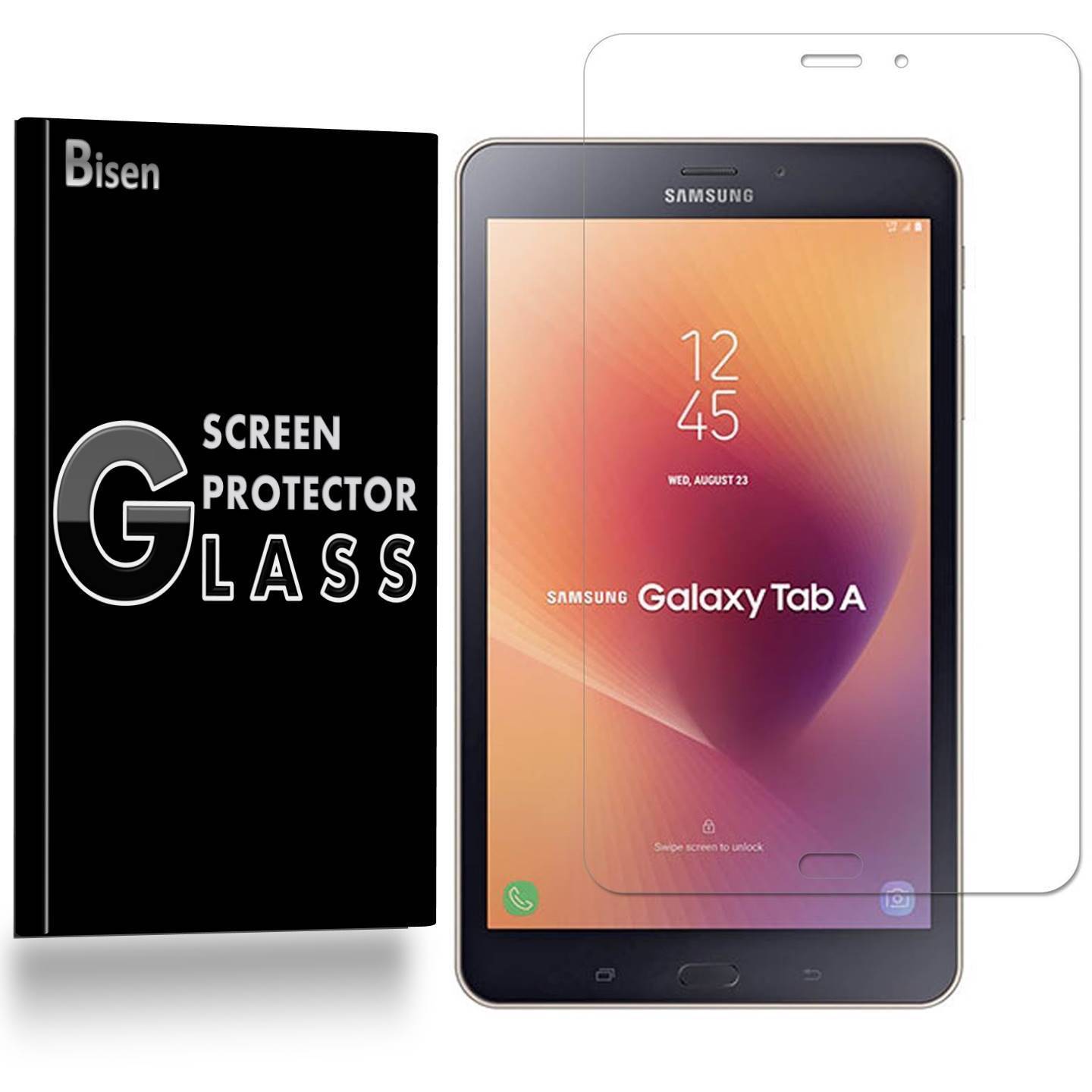 Samsung Galaxy Tab A 8.0 (2017 Released) [BISEN] Tempered Glass Screen ...