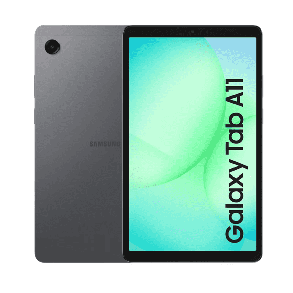 Samsung Galaxy Tab A11 8.7" Tablet, 128GB + 8GB RAM, Wi-Fi + Cellular LTE, 90Hz Display, Dolby Atmos, Android 15, Gray (Global Version)