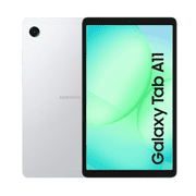 Samsung Galaxy Tab A11 8.7 Tablet, 128GB + 8GB RAM, Wi-Fi + Cellular LTE, 90Hz Display, Dolby Atmos, Android 15, Silver Global Version