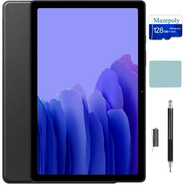 Samsung Galaxy Tab A7 10.4'' (2000x1200) TFT Display Wi-Fi Tablet Bundle, Qualcomm Snapdragon 662, 3GB RAM, 64GB Storage, Bluetooth, Dolby Atmos Audio, Android 10 OS w/Mazepoly Accessories (Gray)