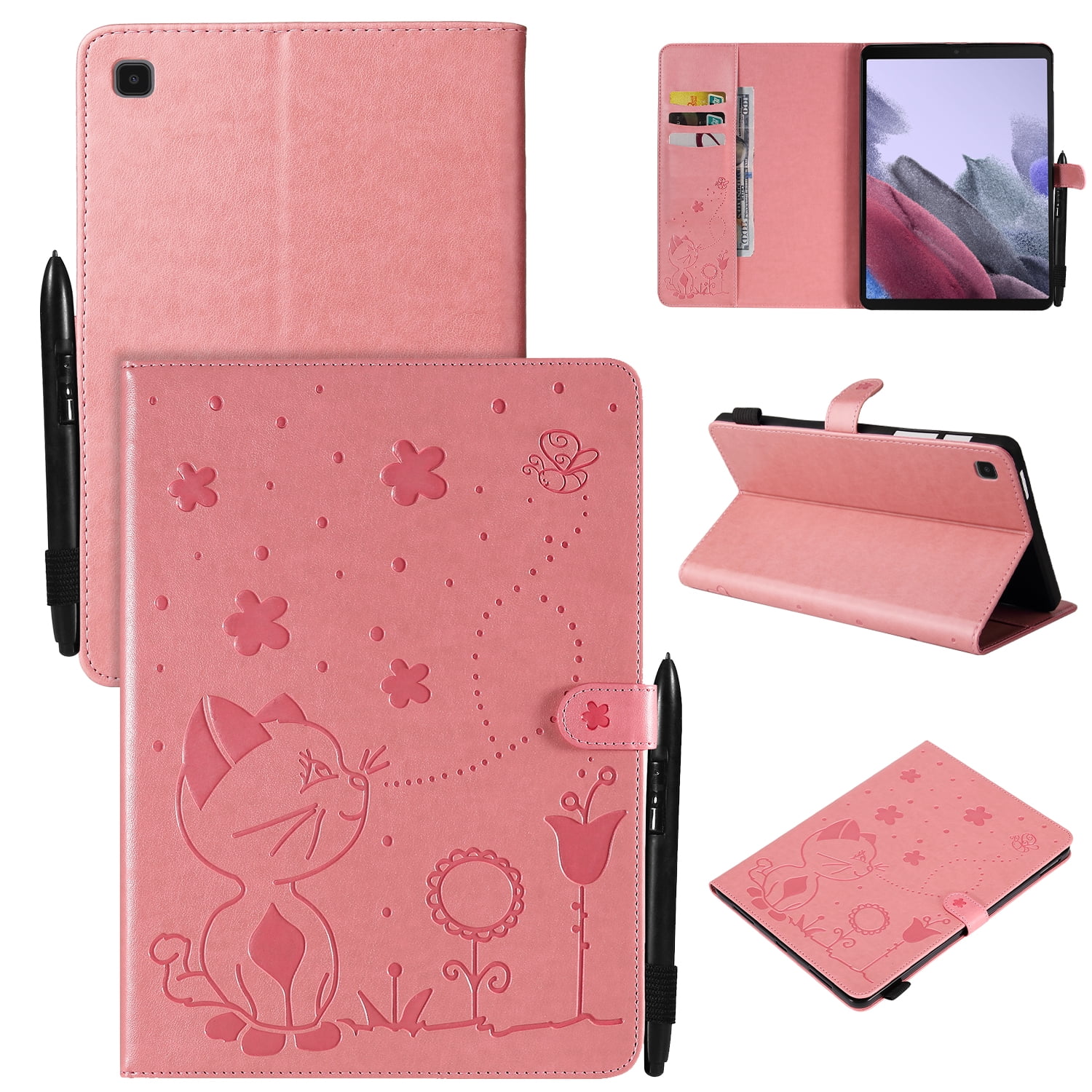 ◎Galaxy Tab A7 Lite 8.7 2021対応ケースカバー 手帳 Samsung Galaxy Tab A7 Lite 2021 Case, Dteck Flip Case for