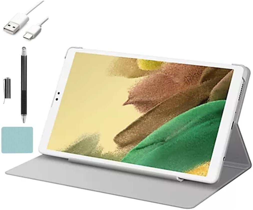 Samsung Galaxy Tab A7 Lite 8.7-inch (1340x800) WiFi Tablet Bundle, 3GB RAM, 32GB Storage, Silver with Mazepoly Accessories