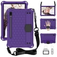 thumbnail image 1 of Samsung Galaxy Tab A8 10.5 X200/X205 2021, Heavy Duty Shockproof Rugged Drop Resistant with Pen Holder 360 Degree Rotating Stand Handle Hand Strap Shoulder Belt, 1 of 5