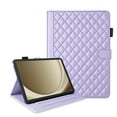 thumbnail image 1 of for Samsung Galaxy Tab A9+ 11.0" 2023 SM-X210 / SM-X215 Folio Flip Case, Elegant Ultra Slim PU Leather Case with Kickstand Function Pencil Holder and Card Slots for Tab A9+ 11.0" 2023, Purple, 1 of 8