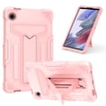 thumbnail image 1 of for Samsung Galaxy Tab A9+ 11.0" 2023 SM-X210 / SM-X215 / SM-X216 Case with Pencil Holder & Kickstand, Shockproof Drop Proof Kids Friendly Rugged Full Body Protective Cover, Rosegold, 1 of 5