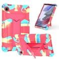 thumbnail image 1 of for Samsung Galaxy Tab A9+ 11.0" 2023 SM-X210 / SM-X215 / SM-X216 Tablet Case, Silicone Hard Back Kids Friendly Cover Built in Stand Shockproof Heavy Duty Protection for Tab A9+ 11.0" - Colorful+Rose, 1 of 5