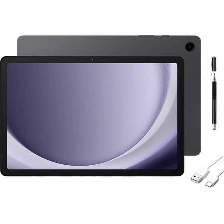 Samsung Galaxy Tab A9+ 11 inch Android WiFi Tablet, Upgraded Chipset, Multi Window Display, Slim, Light, 256GB Storage, Durable Design, Graphite with Mazepoly Accessories