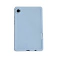 thumbnail image 1 of for Samsung Galaxy Tab A9 8.7" 2023 SM-X110 / SM-X115 Silicone Case, Slim and Light, Shock and Drop Protection, Yellowing Resistant, Hard Back, with Pen Holder, Shock-Absorbing Corners, Blue, 1 of 9