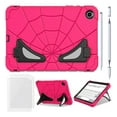 thumbnail image 1 of for Samsung Galaxy Tab A9+ Case with Bulit-in Kickstand, Screen Protector & Stylus Pen, Soft Silicone & Hard PC 2in1 Hybrid Rugged Spider Armor Protective Cover Kids Man, 1 of 8
