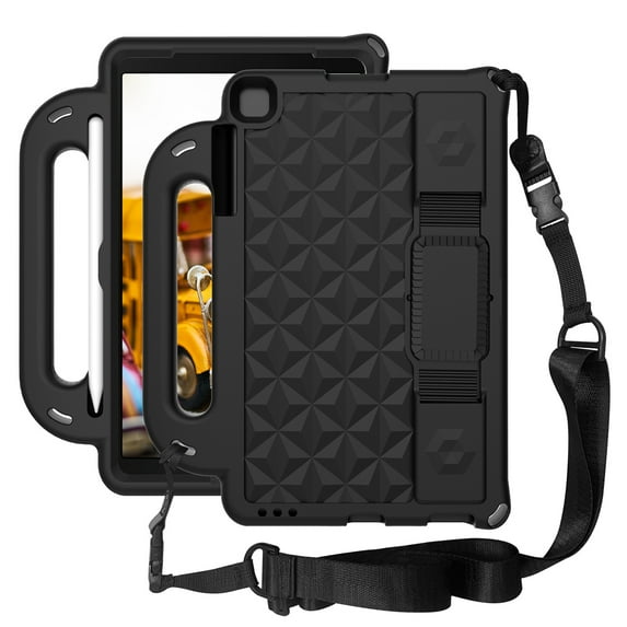 Samsung Galaxy Tab S6 2019 Case for Kids, Dteck Light Weight Handle Stand Shockproof Protective EVA Case for Samsung Galaxy Tab S6 10.5 Inch SM-T860 / T865, Black