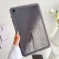 thumbnail image 1 of for Samsung Galaxy Tab S6 Lite 10.4" 2020 / 2022 / 2024 Glitter Clear Back Case, Stylish Soft TPU Lightweight Ultra Slim Drop Protective Anti-Yellow Anti-Slip Anti-Scratch Case Cover, Gray, 1 of 3