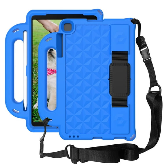 Samsung Galaxy Tab S6 Lite 2020 Case for Kids, Dteck Light Weight Handle Stand Shockproof Protective EVA Case for Samsung Galaxy Tab S6 Lite 10.4 Inch SM-P610 / P615, Blue