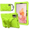 thumbnail image 1 of for Samsung Galaxy Tab S7/S8/S9/S9 FE Case with Crossbody Strap, Butterfly Stand Cute Kids Friendly Shockproof Protective Heavy Duty Case Cover for Samsung Galaxy Tab S7/S8/S9/S9 FE - Grassgreen, 1 of 6