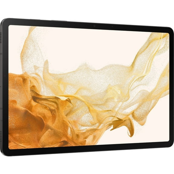 Samsung Galaxy Tab S8+ Tablet, 12.4" WQXGA+, Qualcomm SM8450 Snapdragon 8 Gen 1 Octa-core, 8 GB, 128 GB Storage, 5G, Graphite