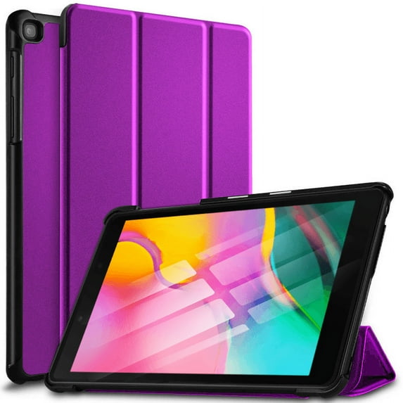 Samsung Galaxy Tab S8 Ultra Case SM TX900 TX906 Tablet Smart Leather Stand Flip Case Cover - Purple