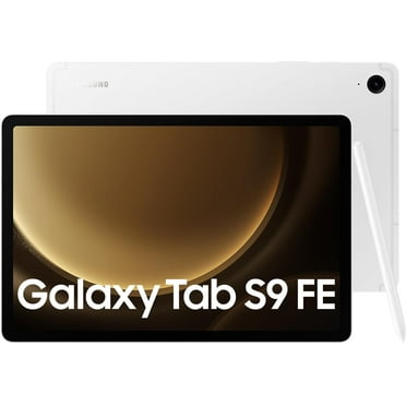 Samsung Galaxy Tab S9 FE 10.9" Wi-Fi (128GB+6GB) Android Tablet IP68 Water and Dust Resistant, Long Battery Life, Powerful Processor, Lightweight Design, With S Pen, International Version - Silver