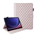 thumbnail image 1 of for Samsung Galaxy Tab S9 FE+ 12.4" 2023 SM-X610/SM-X616 Folio Flip Case, Elegant Ultra Slim PU Leather Case with Kickstand Function Pencil Holder and Card Slots for Tab S9 FE Plus, Rosegold, 1 of 8