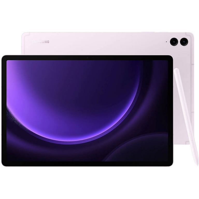 Samsung Galaxy Lavender Tab FE+ S9 Tablet, 128GB, 12.4