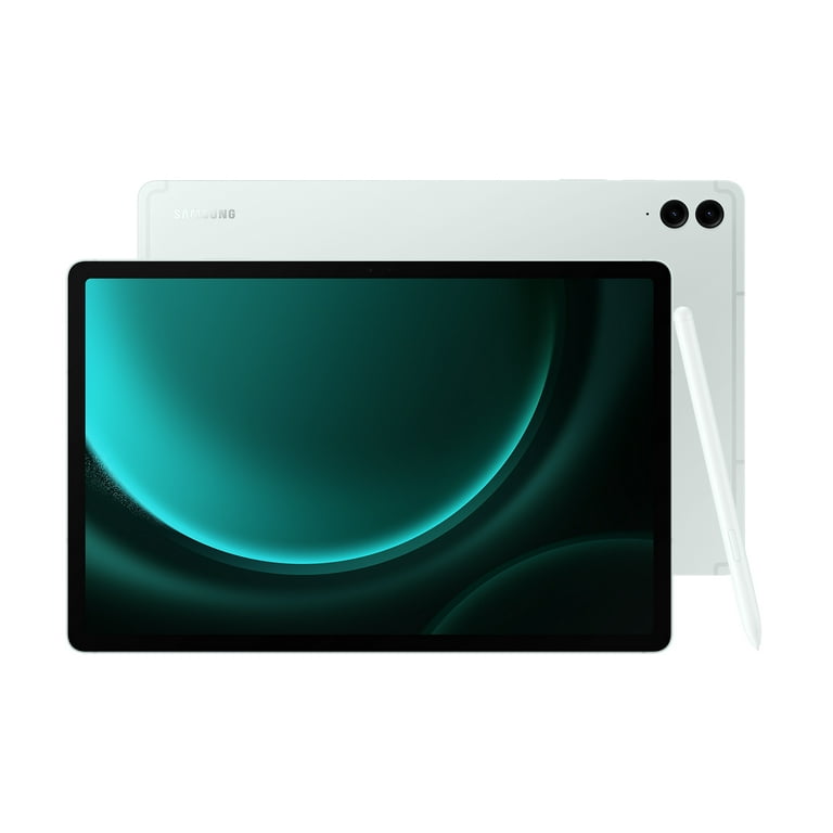 Samsung Galaxy Tab S9 FE+ Tablet, 12.4, 256GB, Mint Green 