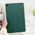 thumbnail image 1 of for Samsung Galaxy Tab S9/S8/S7 Frosted Case, Slim Fit Lightweight Design Matte TPU Rubber Soft Skin Silicone Shockproof Protective Back Case Cover - Darkgreen, 1 of 7