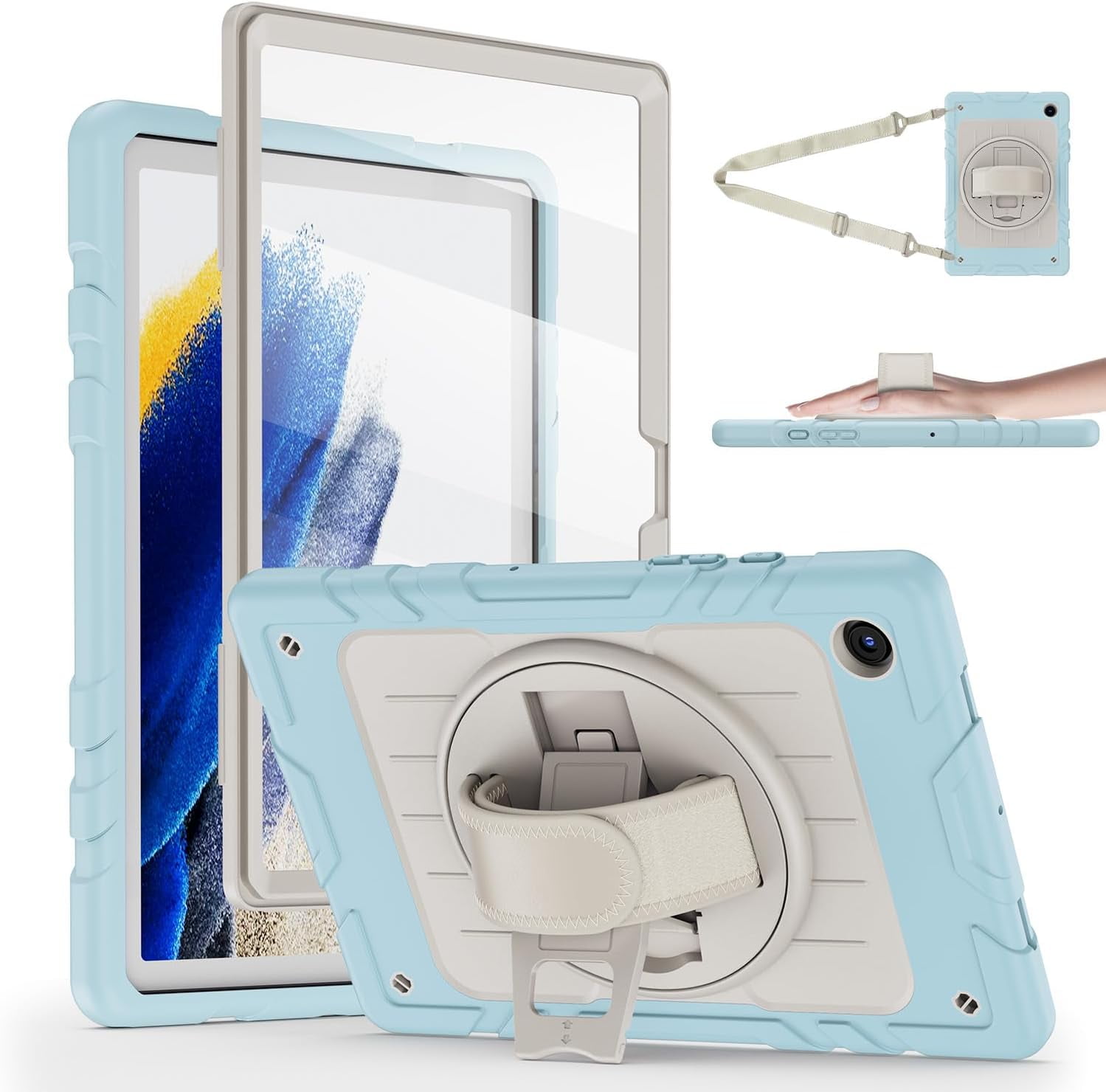 for Samsung Galaxy Tablet A8 Case 10.5 inch 2022 SM-X200/X205/X207 with
