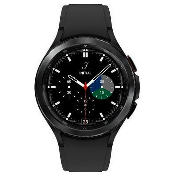 Samsung Galaxy Watch 4 Cellular 46mm Black Stainless Steel Case, (Refurbished)