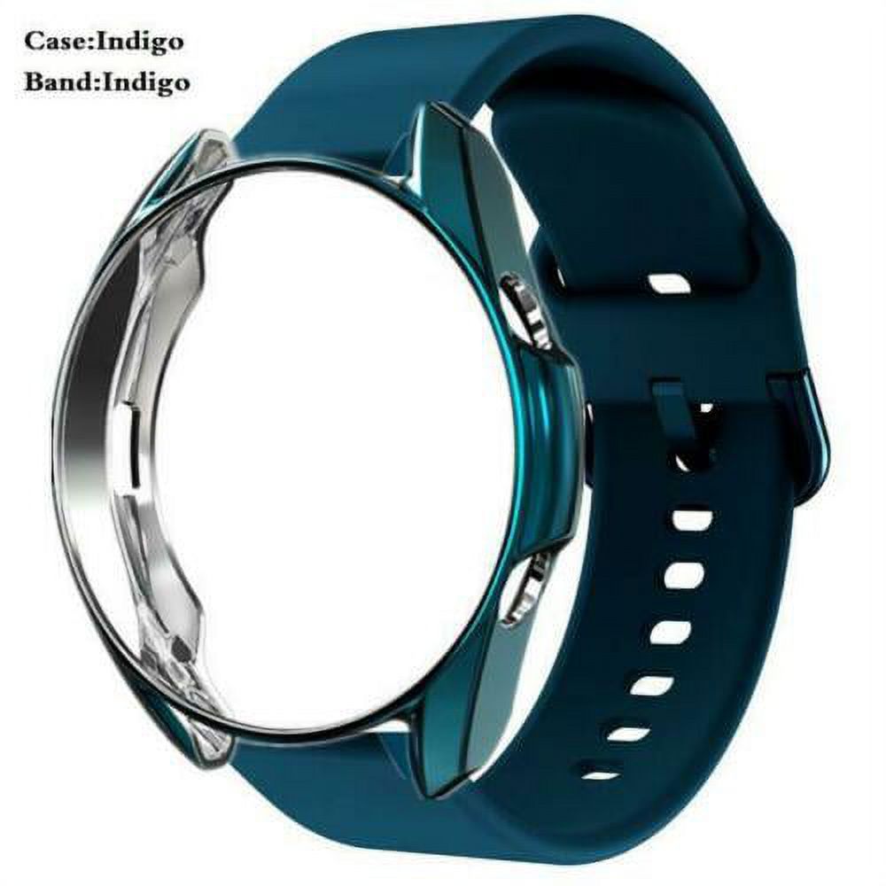 Samsung Galaxy Watch 4 Silicone Watch Band Strap with Free Case( 40mm