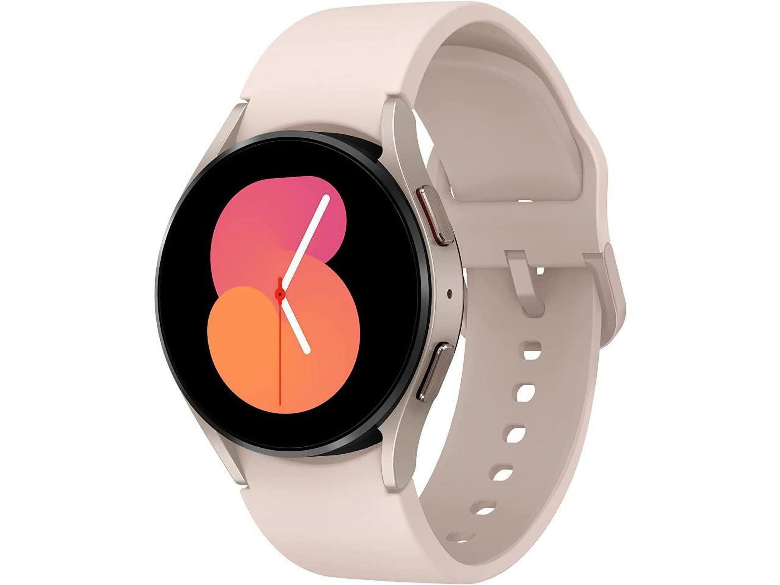 Samsung Galaxy Watch 5 Wearable 40mm Aluminum Smartwatch BT Pink Gold