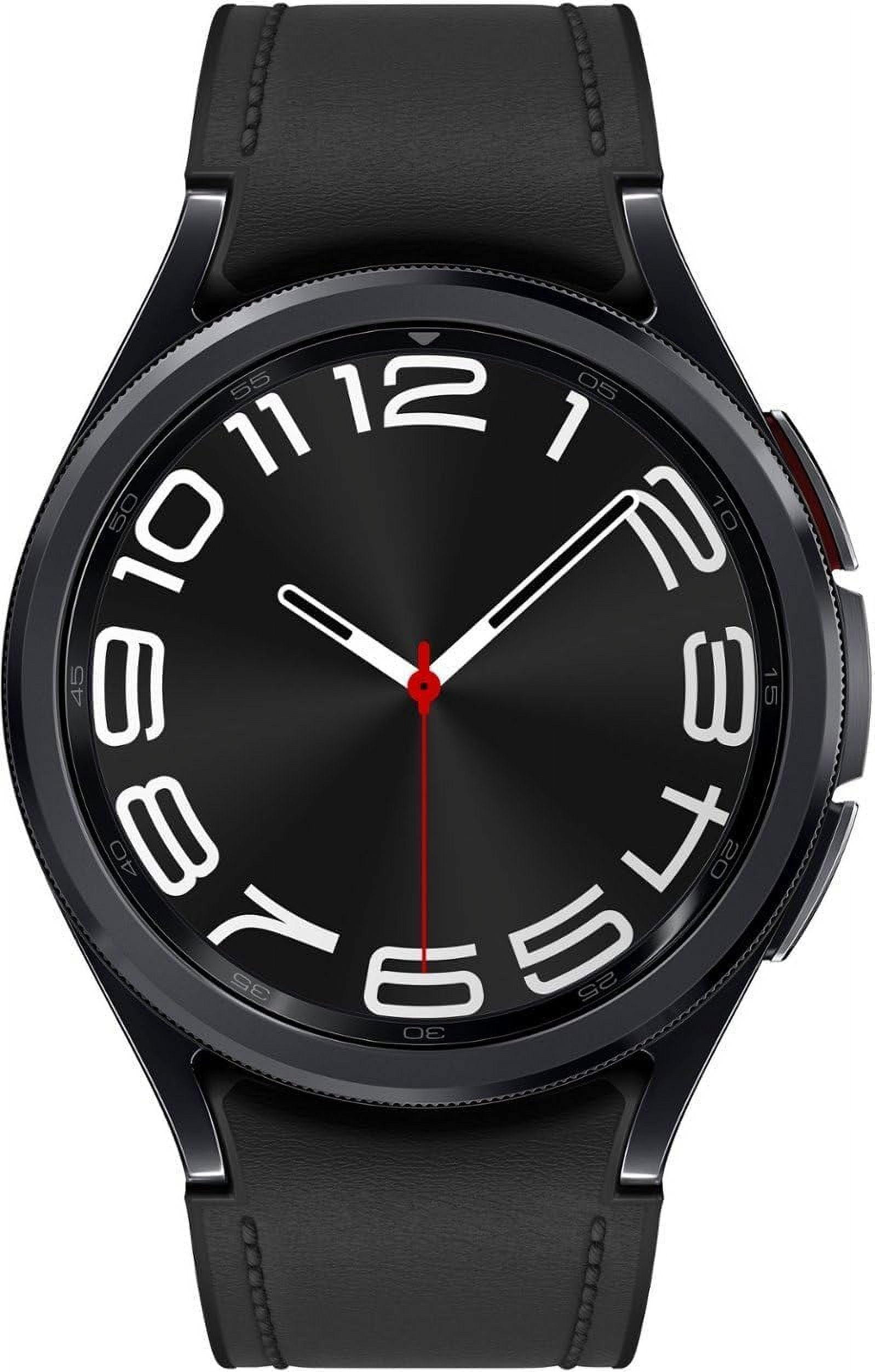 Samsung Galaxy Watch 6 Classic 43mm Stainless-Steel Smartwatch w/ Fitness  Tracker, Heart Monitor, BIA Sensor, Bluetooth - Black