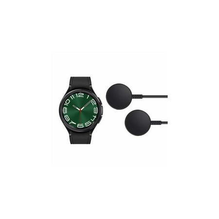 Samsung Galaxy Watch 6 Classic 47mm Smartwatch, 2 Fast Chargers Included SM-R960NZKCXAA