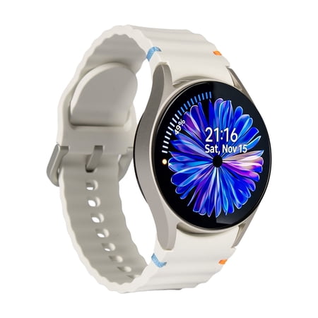 Samsung Galaxy Watch 7 40mm Bluetooth AI Smartwatch w/Energy Score, Wellness Tips, Heart Rate Tracking, Sleep Monitor, Fitness Tracker, 2024, Cream (International Model)