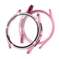 thumbnail image 1 of for Samsung Galaxy Watch 7 44mm Bling Case with Built-in Screen Protector, Plating Crystal Diamond Protective Cover with HD Screen Protector for Samsung Galaxy Watch 7 44mm, Pink, 1 of 8