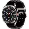 thumbnail image 1 of Samsung Galaxy Watch Ultra 47mm LTE Titanium Smart Watch, Titanium Silver, Gray Sport Band (2025)-International Version,, 1 of 11