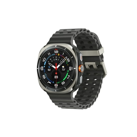 Samsung - Galaxy Watch Ultra Titanium Smartwatch 47mm LTE - Titanium Silver - (2024)