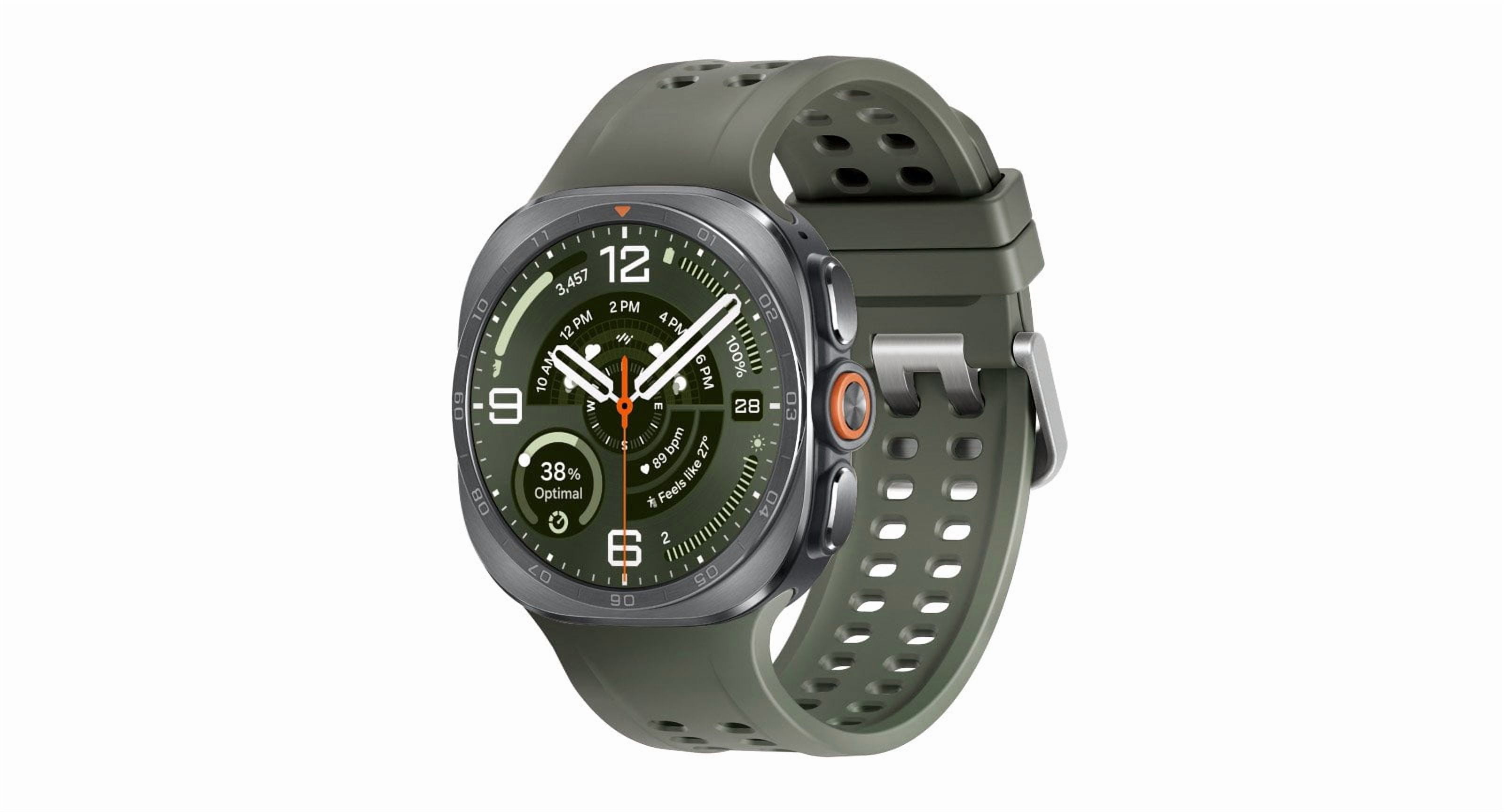 Samsung Galaxy Watch Ultra2 Cellular 47mm Smart Watch, Titanium Silver ...