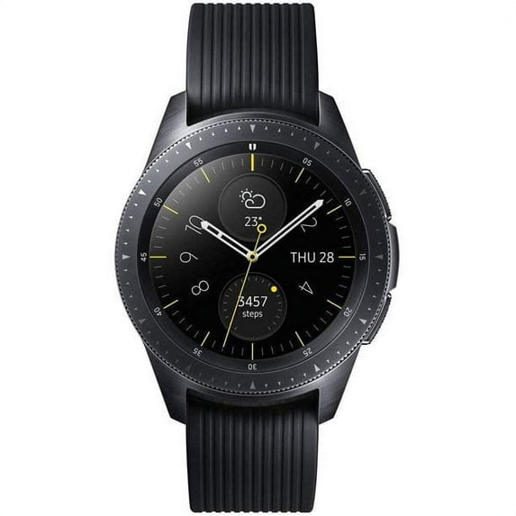 Samsung Galaxy Watch smartwatch R810 (42mm, GPS, Bluetooth) – Midnight Black