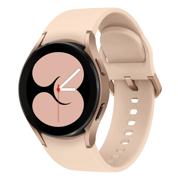Samsung Galaxy Watch4 40mm Bluetooth and Wifi Smart Watch, Pink Gold